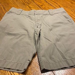 Old Navy khaki shorts, size 4